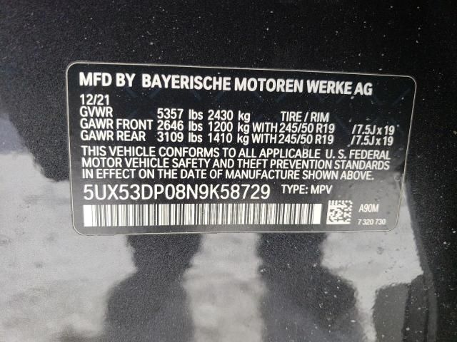 2022 BMW X3 XDRIVE30I