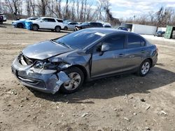 Salvage cars for sale at Baltimore, MD auction: 2013 Honda Civic LX