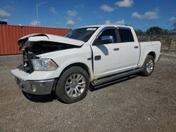 Salvage trucks for sale at Homestead, FL auction: 2014 Dodge RAM 1500 Longhorn