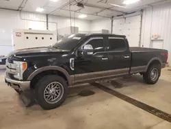 Salvage trucks for sale at Avon, MN auction: 2018 Ford F350 Super Duty