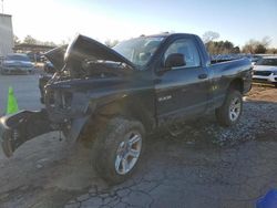 Salvage trucks for sale at Florence, MS auction: 2008 Dodge RAM 1500 ST