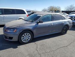 Salvage cars for sale at North Las Vegas, NV auction: 2013 Volkswagen Passat S