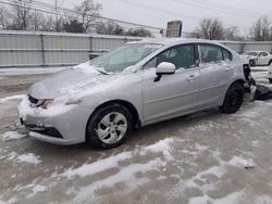 Honda salvage cars for sale: 2015 Honda Civic LX