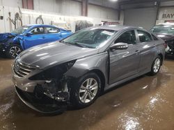 Salvage cars for sale at Elgin, IL auction: 2014 Hyundai Sonata GLS