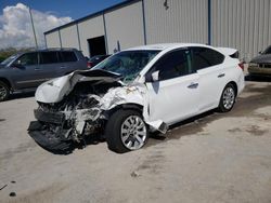 Nissan salvage cars for sale: 2017 Nissan Sentra S