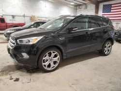 Salvage cars for sale at Milwaukee, WI auction: 2018 Ford Escape Titanium