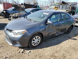 Toyota salvage cars for sale: 2015 Toyota Corolla L