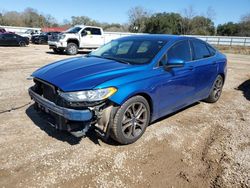 Salvage cars for sale at Theodore, AL auction: 2017 Ford Fusion SE