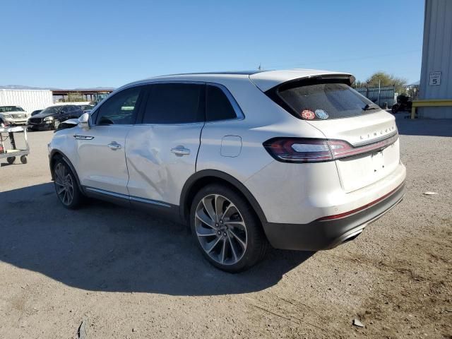 2019 Lincoln Nautilus Reserve