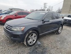 Volkswagen Touareg salvage cars for sale: 2012 Volkswagen Touareg V6 TDI