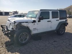 Salvage cars for sale at Colton, CA auction: 2016 Jeep Wrangler Unlimited Sport