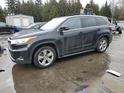 Toyota Highlander salvage cars for sale: 2015 Toyota Highlander Limited