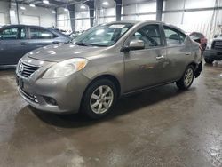 Salvage cars for sale at Ham Lake, MN auction: 2012 Nissan Versa S