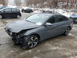 Salvage cars for sale at Marlboro, NY auction: 2023 Hyundai Elantra SEL