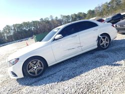 Salvage cars for sale at Ellenwood, GA auction: 2017 Mercedes-Benz E 300 4matic