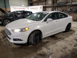 Salvage cars for sale at Eldridge, IA auction: 2015 Ford Fusion SE