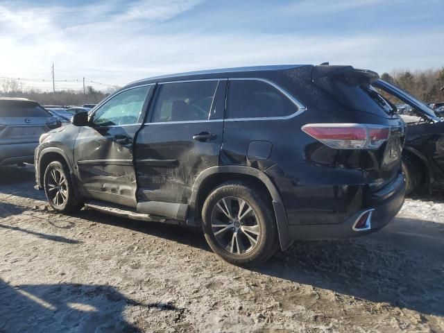 2016 Toyota Highlander XLE