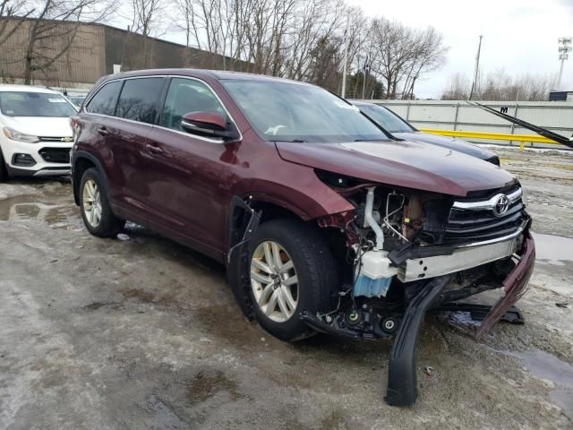 2016 Toyota Highlander LE