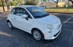 Salvage cars for sale at Riverview, FL auction: 2013 Fiat 500 POP