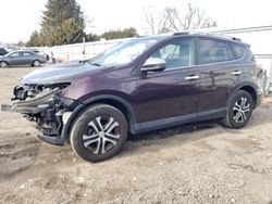 Salvage cars for sale at Finksburg, MD auction: 2016 Toyota Rav4 LE