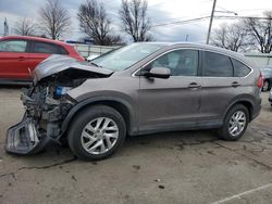 Salvage cars for sale at Moraine, OH auction: 2015 Honda CR-V EXL