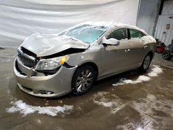 Salvage cars for sale at North Billerica, MA auction: 2013 Buick Lacrosse