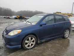 Salvage cars for sale at Windsor, NJ auction: 2003 Toyota Corolla Matrix XR