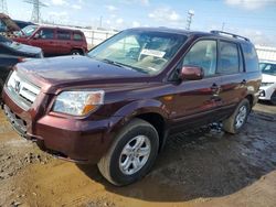 Honda Pilot vp salvage cars for sale: 2008 Honda Pilot VP