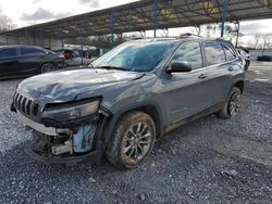 Salvage cars for sale at Cartersville, GA auction: 2021 Jeep Cherokee Latitude LUX