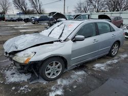 Salvage cars for sale at Moraine, OH auction: 2004 Honda Accord EX