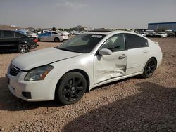 Salvage cars for sale at Phoenix, AZ auction: 2008 Nissan Maxima SE