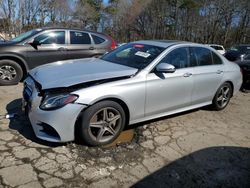 Salvage cars for sale at Austell, GA auction: 2019 Mercedes-Benz E 300 4matic