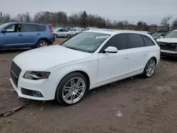 Salvage cars for sale at Chalfont, PA auction: 2011 Audi A4 Premium Plus