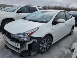 Salvage cars for sale at Leroy, NY auction: 2020 Toyota Prius LE