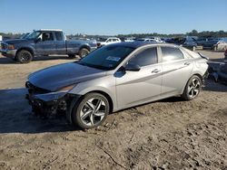 Salvage cars for sale at Houston, TX auction: 2023 Hyundai Elantra Limited