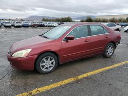 Honda salvage cars for sale: 2003 Honda Accord EX