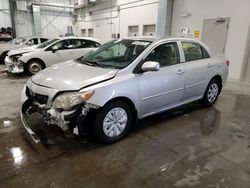 Salvage cars for sale at Ottawa, ON auction: 2010 Toyota Corolla Base