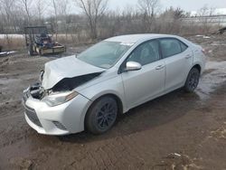 Salvage cars for sale at Columbia Station, OH auction: 2015 Toyota Corolla L