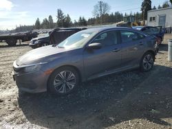 Salvage cars for sale at Graham, WA auction: 2016 Honda Civic EX