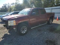 Salvage cars for sale at Riverview, FL auction: 2009 Chevrolet Silverado C1500