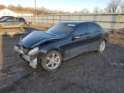 Salvage cars for sale at York Haven, PA auction: 2007 Mercedes-Benz C 230