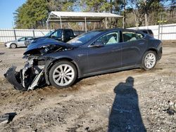 Salvage cars for sale at Austell, GA auction: 2016 Tesla Model S