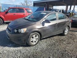 Salvage cars for sale at auction: 2015 Chevrolet Sonic LT