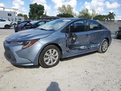 Vehiculos salvage en venta de Copart Opa Locka, FL: 2021 Toyota Corolla LE