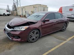 Vehiculos salvage en venta de Copart Hayward, CA: 2017 Honda Accord Sport