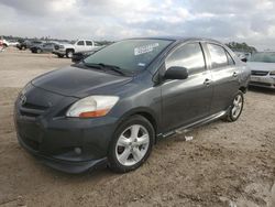 Salvage cars for sale at Houston, TX auction: 2008 Toyota Yaris