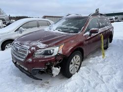 Subaru salvage cars for sale: 2016 Subaru Outback 2.5I Premium