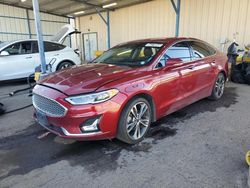 Salvage cars for sale at Phoenix, AZ auction: 2019 Ford Fusion Titanium