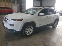 Salvage cars for sale at Wilmer, TX auction: 2016 Jeep Cherokee Latitude