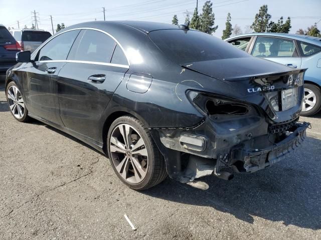 2018 Mercedes-Benz CLA 250